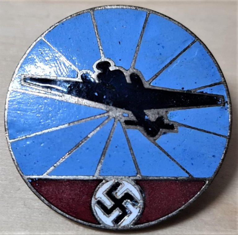 WW2 German civilian auxiliary aircraft spotter’s qualification badge - Image 2