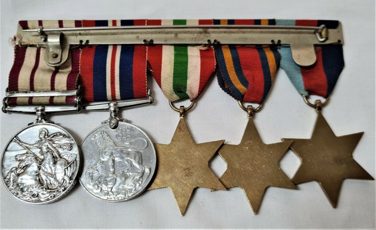 WW2 & OPERATION MUSKETEER ROYAL NAVY MEDAL GROUP TO ABLE SEAMAN STANLEY SUEZ - Image 3