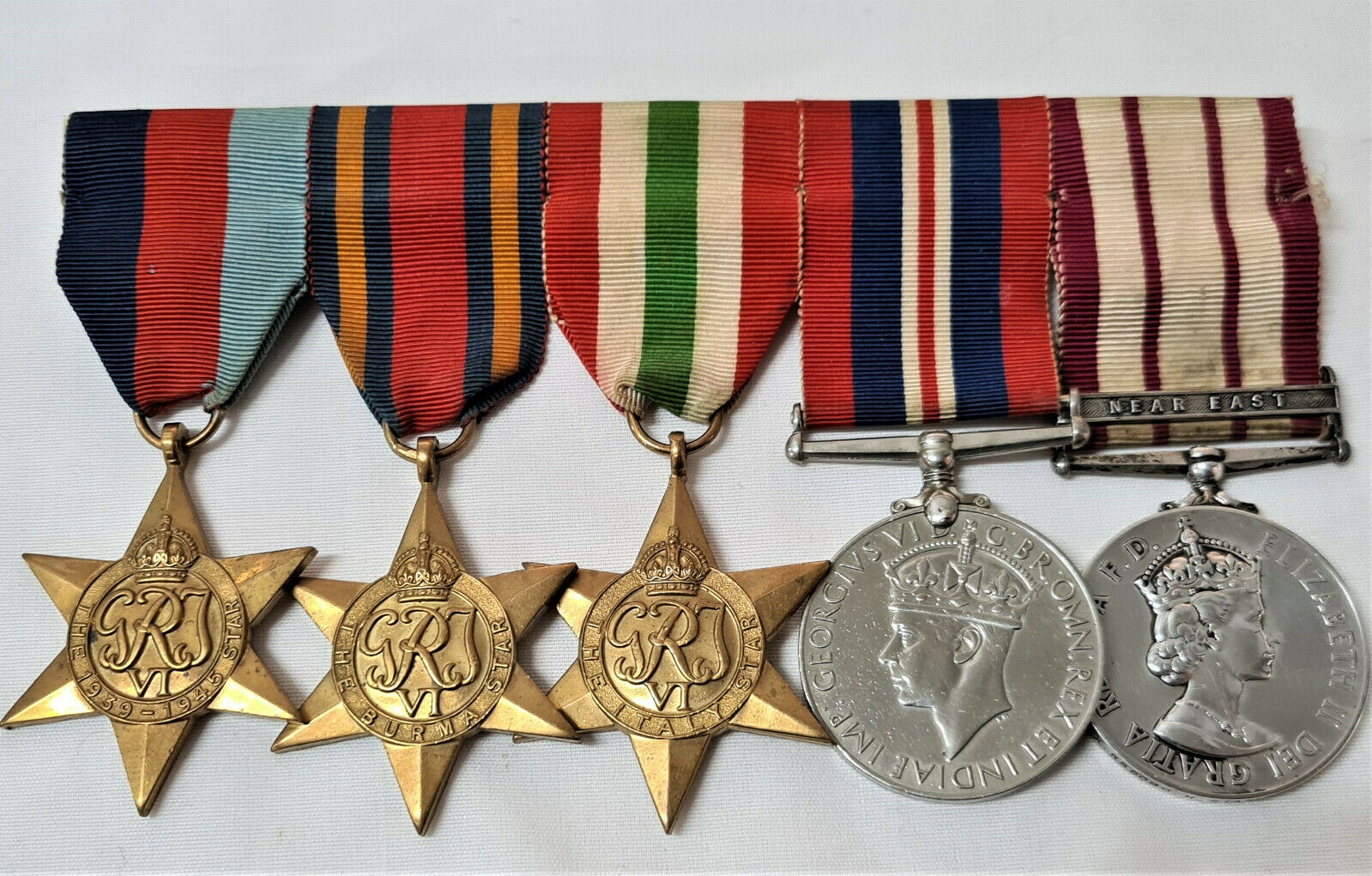 WW2 & OPERATION MUSKETEER ROYAL NAVY MEDAL GROUP TO ABLE SEAMAN STANLEY ...