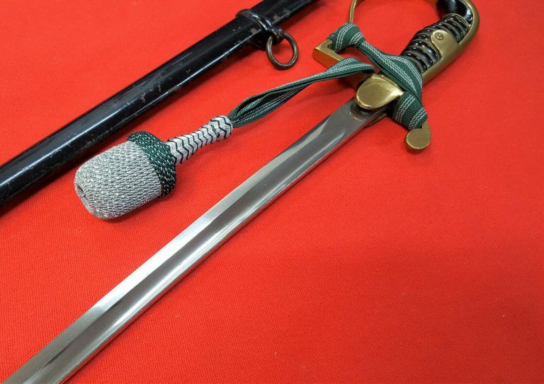 WW2 GERMAN ARMY NON-COMMISSIONED OFFICER’S SWORD, SCABBARD & KNOT - Image 3