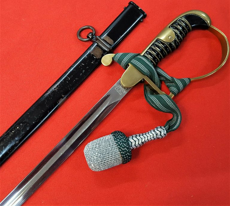 WW2 GERMAN ARMY NON-COMMISSIONED OFFICER’S SWORD, SCABBARD & KNOT - Image 7