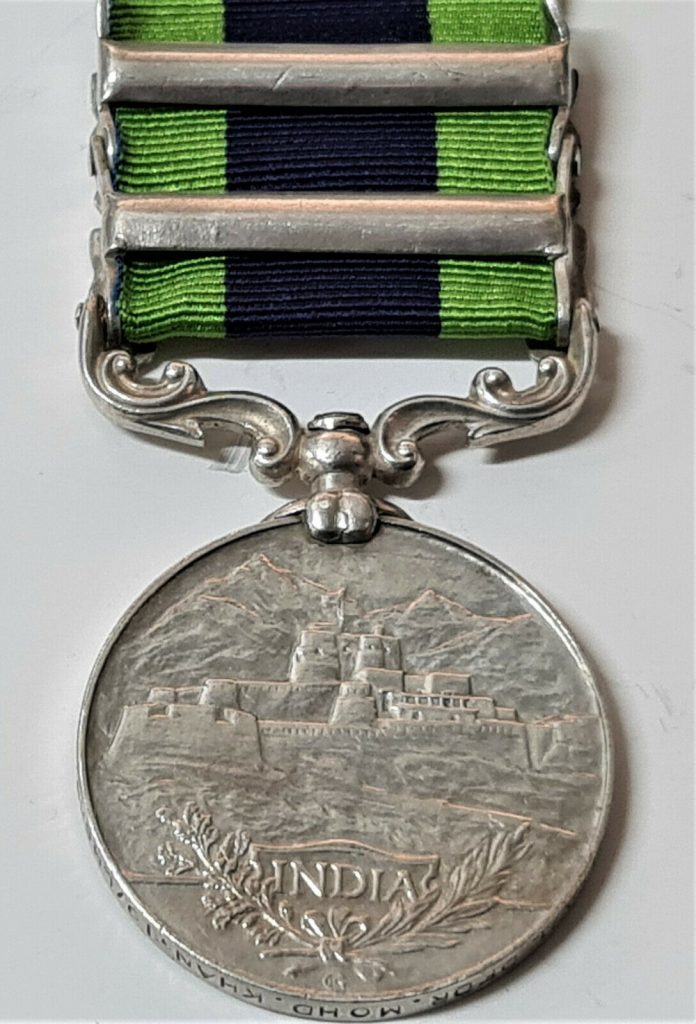 19TH LANCERS FANES HORSE 1908 BRITISH INDIA ARMY GENERAL SERVICE MEDAL WW1 WW2 - Image 4