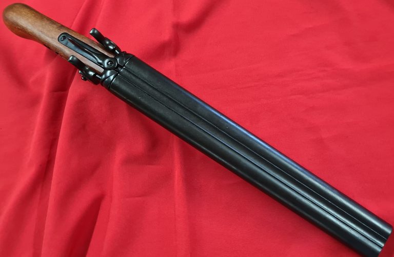 DENIX REPLICA DOUBLE BARREL SAWNOFF SHOTGUN 1881 COACH GUN - Image 4