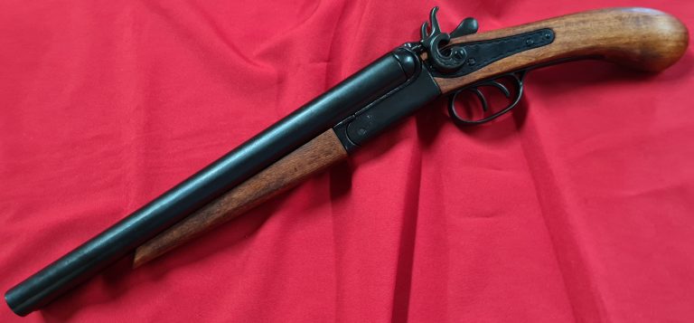 DENIX REPLICA DOUBLE BARREL SAWNOFF SHOTGUN 1881 COACH GUN - Image 5