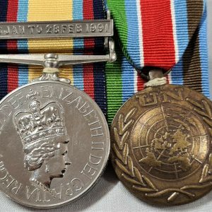 BRITISH ARMY MEDAL PALESTINE 1945 28996 SGT AFRICAN AUXILIARY PIONEER ...