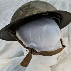 VINTAGE & RARE AUSTRALIAN ARMY ANZAC WW2 UNIFORM STEEL HELMET DATED ...