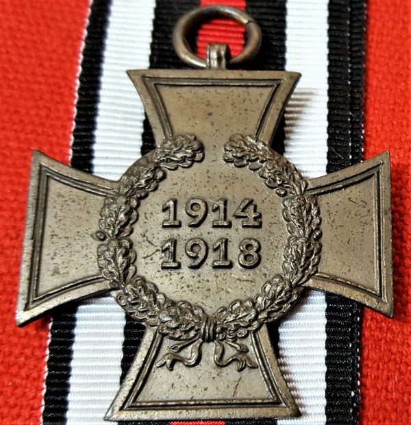 *VINTAGE WW1 GERMANY WAR HONOUR CROSS WITHOUT SWORDS NON COMBAT SOLDIERS MEDAL