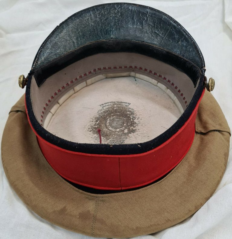 WW1 era British & Commonwealth general officer's uniform peaked cap Ranken & Co. - Image 7