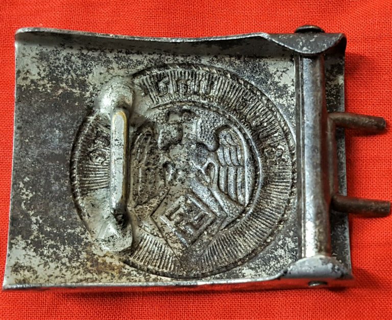 PRE WW2 GERMAN HITLER YOUTH UNIFORM BELT BUCKLE - Image 3