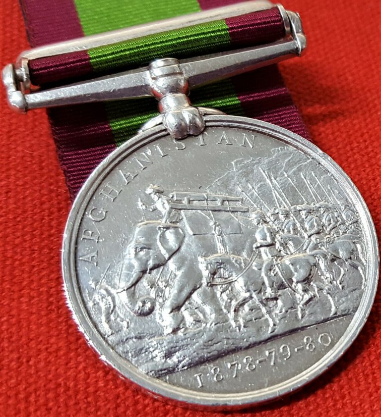 AFGHANISTAN 1878 – 80 MEDAL WITH CLASP KANDAHAR TO PTE McGRATH 260TH FOOT - Image 4