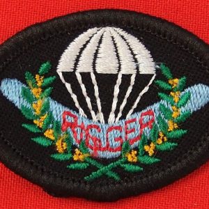 AUSTRALIAN DEFENCE FORCES RIGGER QUALIFICATION PATCH FOR THE BLACK MESS UNIFORM