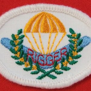 AUSTRALIAN DEFENCE FORCES RIGGER QUALIFICATION PATCH FOR THE MESS UNIFORM