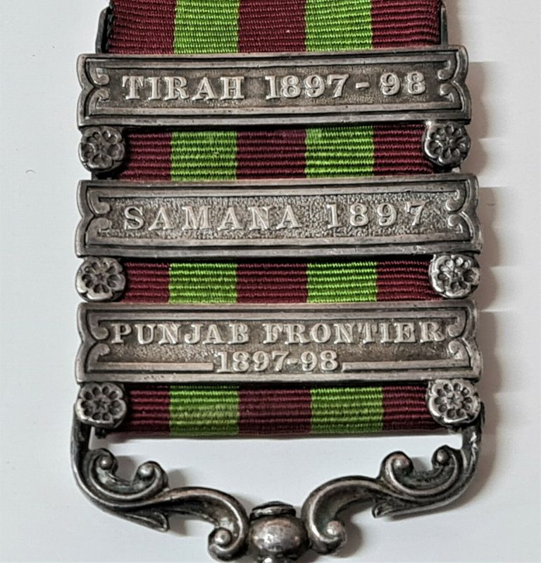 BENGAL LANCERS 1895 BRITISH INDIA ARMY GENERAL SERVICE CAMPAIGN MEDAL PRE WW1 - Image 4