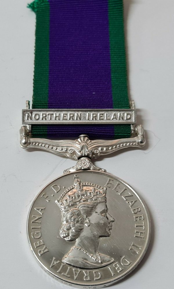 BLACK WATCH ARMY +WW2 BRITISH GENERAL SERVICE MEDAL NORTHERN IRELAND GALLOWAY