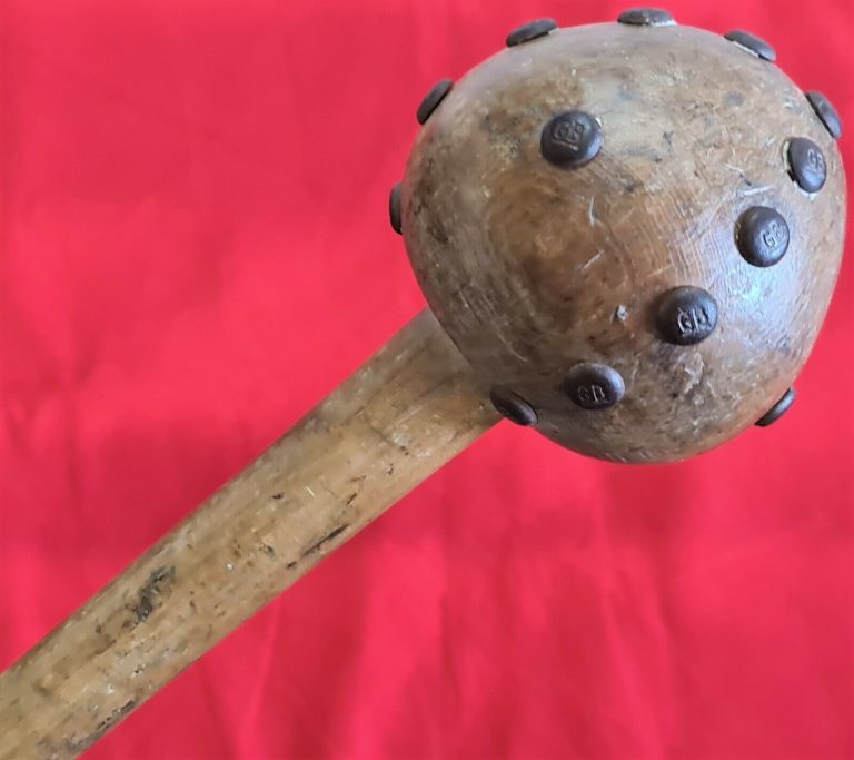 BRITISH AFRICAN ZULU WAR CLUB IWISA KNOBKERRIE WARRIOR MACE SOUTH AFRICA - Image 3