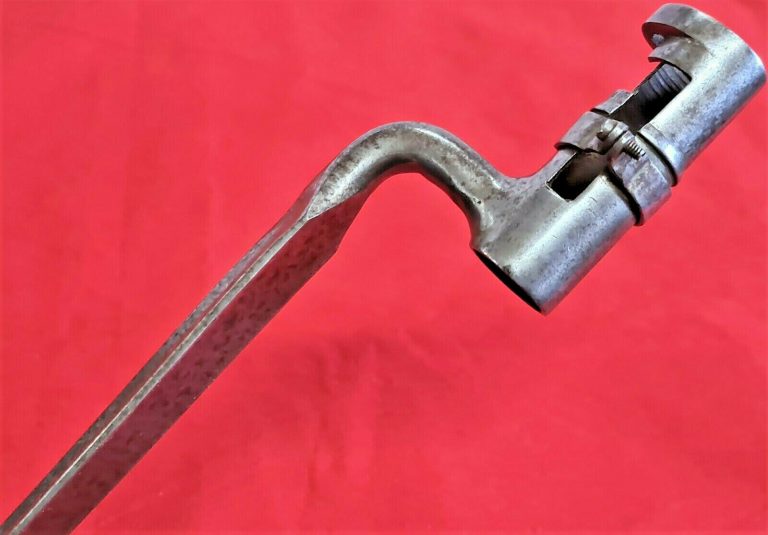 PRE WW1 BRITISH AUSTRALIAN 1853 SOCKET BAYONET for ENFIELD MUSKET RIFLE