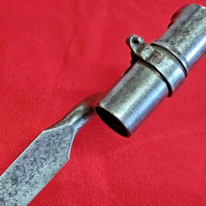 PRE WW1 BRITISH AUSTRALIAN 1853 SOCKET BAYONET for ENFIELD MUSKET RIFLE