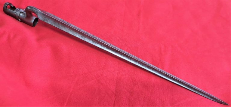 PRE WW1 BRITISH AUSTRALIAN 1853 SOCKET BAYONET for ENFIELD MUSKET RIFLE