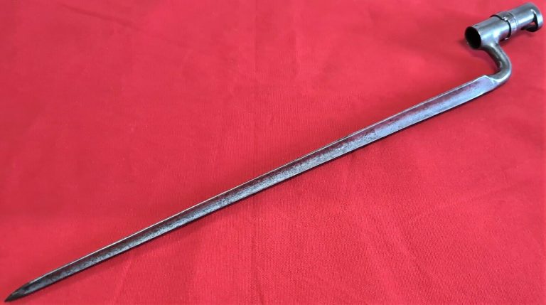 PRE WW1 BRITISH AUSTRALIAN 1853 SOCKET BAYONET for ENFIELD MUSKET RIFLE