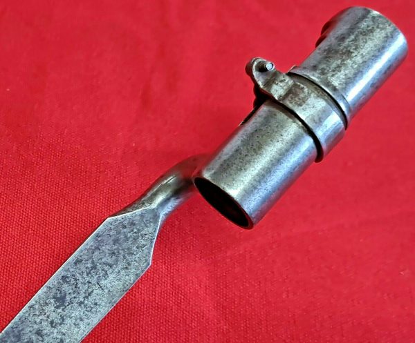 PRE WW1 BRITISH AUSTRALIAN 1853 SOCKET BAYONET for ENFIELD MUSKET RIFLE