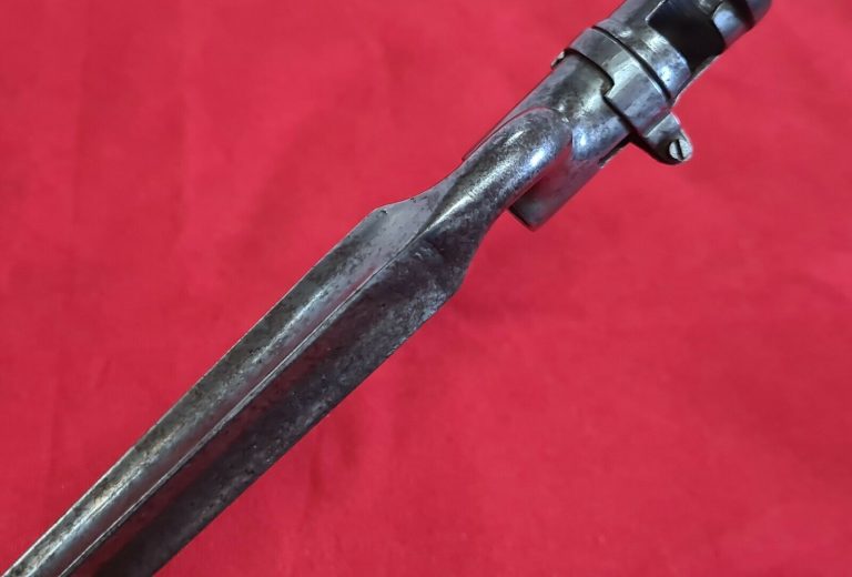 PRE WW1 BRITISH AUSTRALIAN 1853 SOCKET BAYONET for ENFIELD MUSKET RIFLE