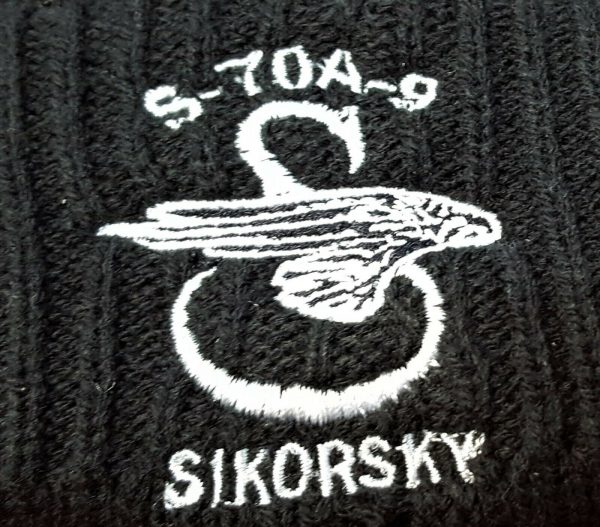 RARE AUSTRALIAN ARMY 2 COMMANDO SIKORSKY BLACK HAWK BEANIE CAP HAT SPECIAL FORCE