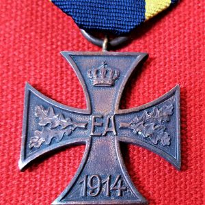 RARE WW1 ERA BRUNSWICK WAR MERIT CROSS GERMANY MEDAL 2ND CLASS