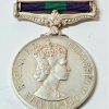 ROYAL ARTILLERY POST WW2 BRITISH GENERAL SERVICE MEDAL CYPRUS GUNNER S THOMAS