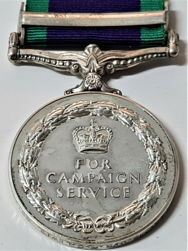 ROYAL CORPS OF TRANSPORT POST WW2 BRITISH GENERAL SERVICE MEDAL NORTHERN IRELAND - Image 4