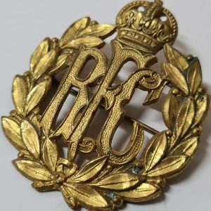 TORONTO MADE WW1 ERA CANADA BRITISH ARMY ROYAL FLYING CORPS UNIFORM CAP BADGE