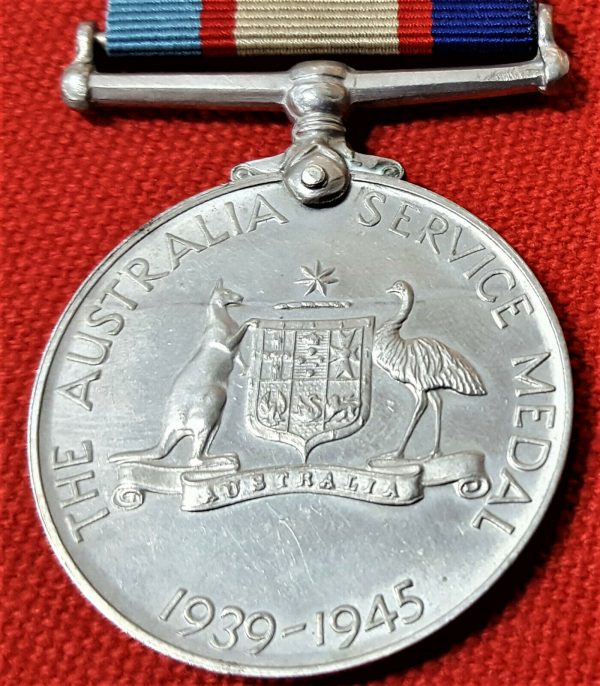 UN-NAMED AS ISSUED* WW2 AUSTRALIAN ACTIVE SERVICE MEDAL 1939-1945 ASM