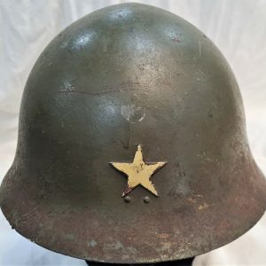VINTAGE WW2 JAPANESE ARMY HELMET TYPE 90 THAILAND REISSUE UNIFORM STEEL HELMET