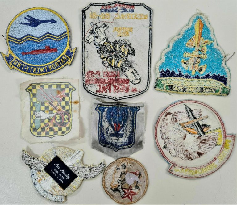 VINTAGE WW2 & LATER ISSUE US ARMY AIR FORCE UNIFORM UNIT SLEEVE PATCH BADGES 8