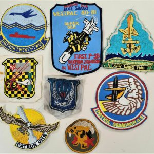 VINTAGE WW2 & LATER ISSUE US ARMY AIR FORCE UNIFORM UNIT SLEEVE PATCH BADGES 8