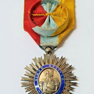 WW1 ERA VENEZUELA ORDER OF THE LIBERATOR OFFICER MEDAL BREAST BADGE