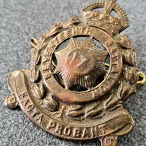 WW2 30-42 ERA AUSTRALIAN ARMY NORTH SYDNEY REGIMENT UNIFORM CAP BADGE 17TH BN