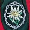 WW2 GERMAN ARMY EDELWEISS UNIFORM TUNIC ARM PATCH BADGE MOUNTAIN TROOPS