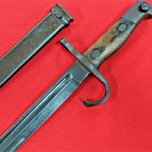 WW2 JAPANESE ARMY ARISAKA BAYONET & SCABBARD BY NAGOYA ARSENAL