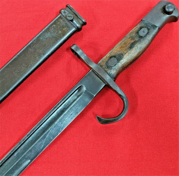 WW2 JAPANESE ARMY ARISAKA BAYONET & SCABBARD BY NAGOYA ARSENAL