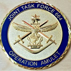 AUSTRALIAN ARMY OPERATION AMULET CHOGM PERTH 2011 CHALLENGE COIN MEDAL