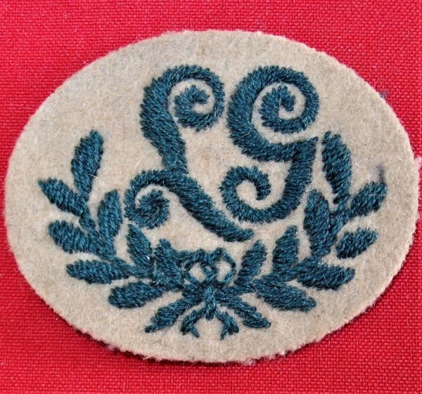 LIGHT MACHINE GUN MARKSMAN ARMY 1920'S TO WW2 UNIFORM INSIGNIA PATCH BADGE