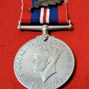 MENTION IN DESPATCHES* WW2 THE 1939/45 WAR SERVICE MEDAL RIBBON MEDAL