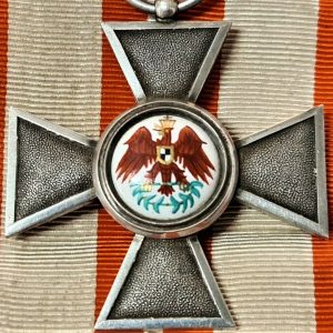 RARE WW1 ERA KINGDOM OF PRUSSIA GERMAN ORDER OF THE RED EAGLE MEDAL 4TH CLASS