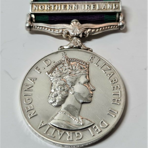 ROYAL MARINES* POST WW2 BRITISH GENERAL SERVICE MEDAL NORTHERN IRELAND