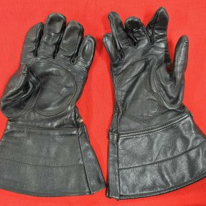 VINTAGE 1980'S WESTERN AUSTRALIAN POLICE UNIFORM MOTORCYCLE LEATHER GLOVES