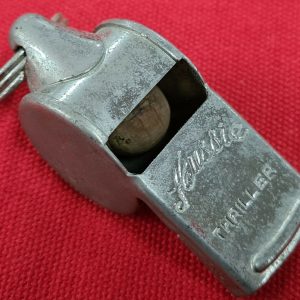 VINTAGE 1980'S WESTERN AUSTRALIAN POLICE UNIFORM WHISTLE BY RIDER & BELL SYDNEY