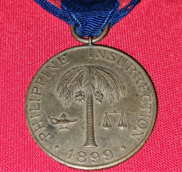 VINTAGE PRE WW1 ERA US ARMY PHILIPPINE INSURRECTION MEDAL 1899