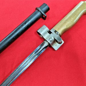 WW1 1886 LEBEL/ROSALIE SWORD BAYONET & SCABBARD FRENCH ARMY