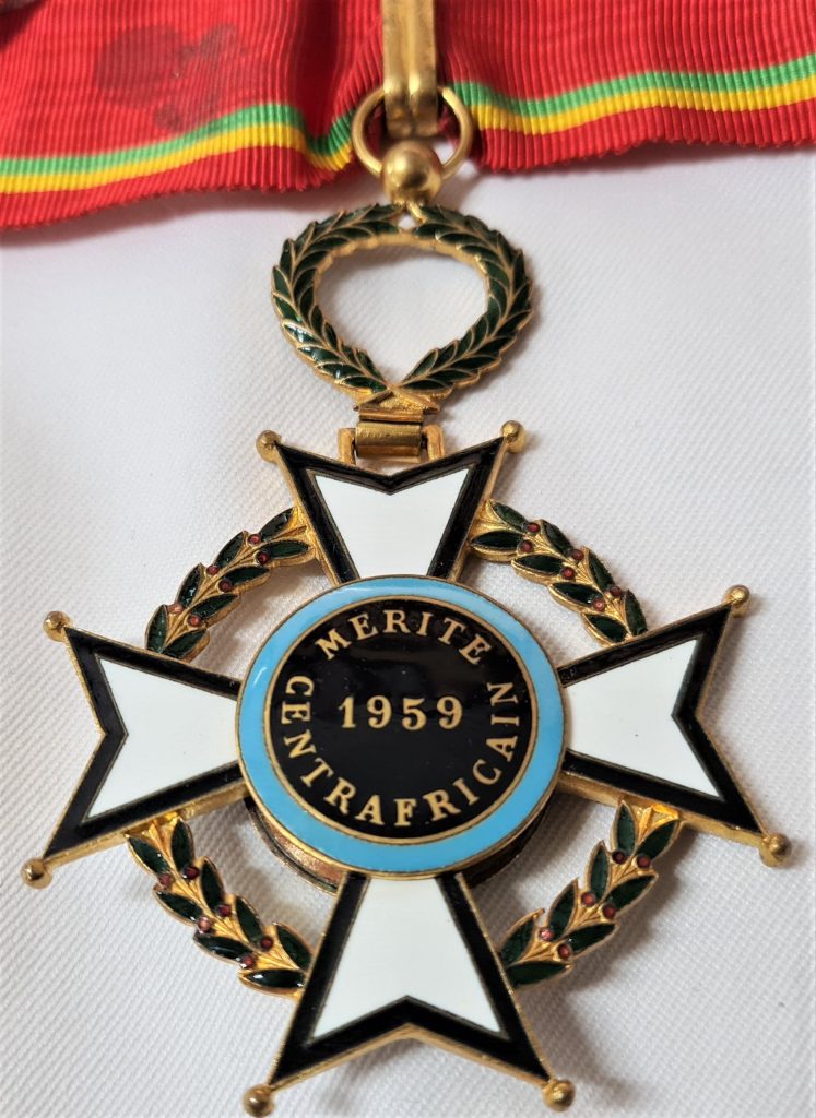 Central African Republic, Order of Merit, Commander's Neck Badge, by Arthus Bertrand, Paris - Image 8