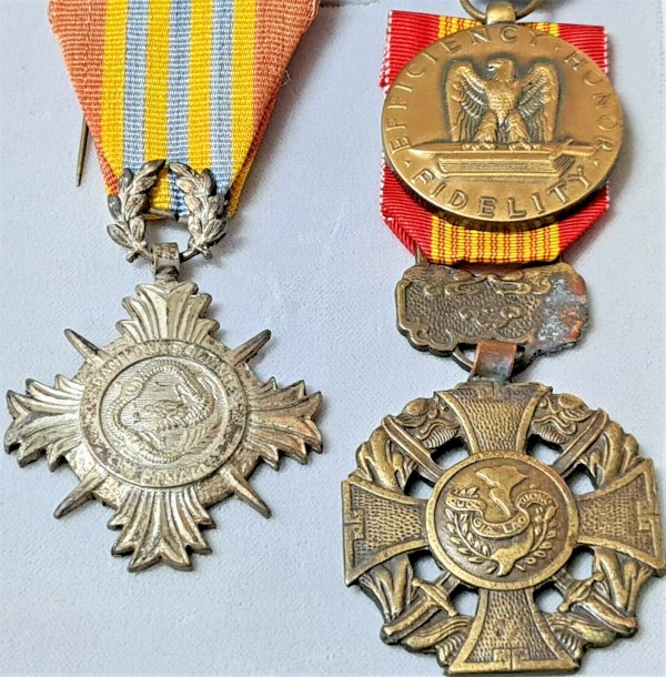 POST WW2 ERA US ARMY & AIR FORCE VIETNAM WAR MEDALS GALLANTRY & CROSS HONOUR